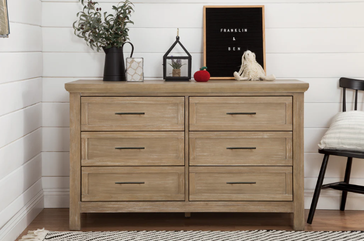 Namesake Emory Farmhouse 6-Drawer Dresser