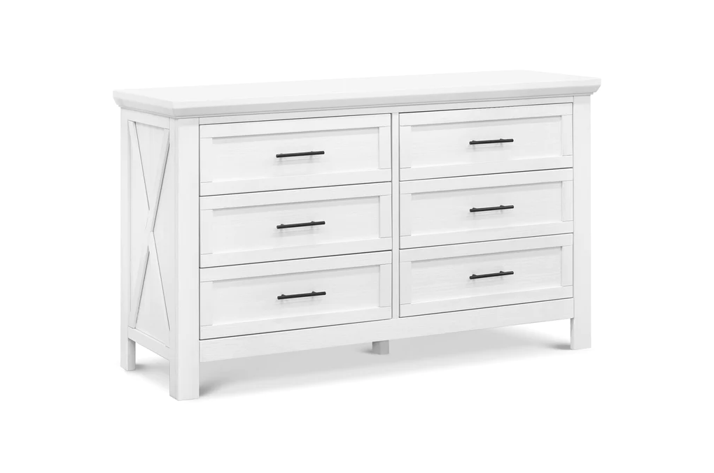 Franklin & Ben Emory Farmhouse 6-Drawer Dresser