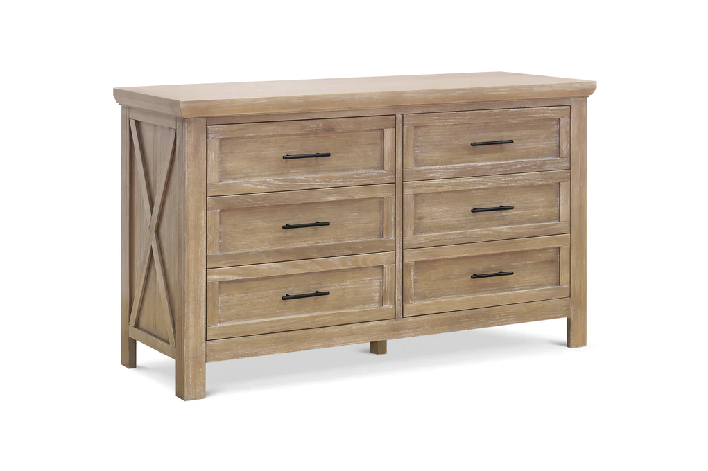 Franklin & Ben Emory Farmhouse 6-Drawer Dresser