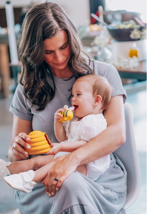 Lucy Darling Honey Bee Teether Toy