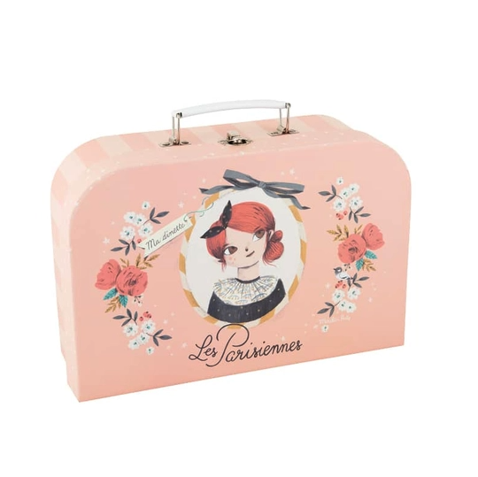 Moulin Roty Suitcase - Tea Party Metal Set Parisiennes