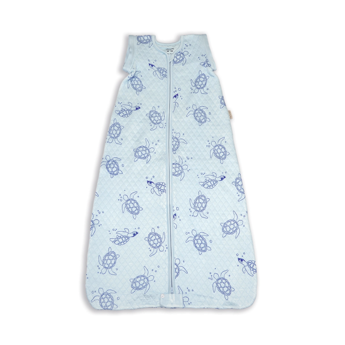 Silkberry Baby Bamboo Sleepsack w/ Detatchable Sleeves (Sea Turtle Print)