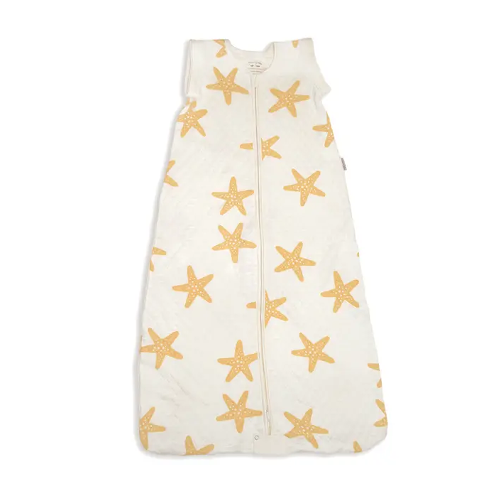 Silkberry Baby Bamboo Sleepsack w/ Detatchable Sleeves (Starfish)