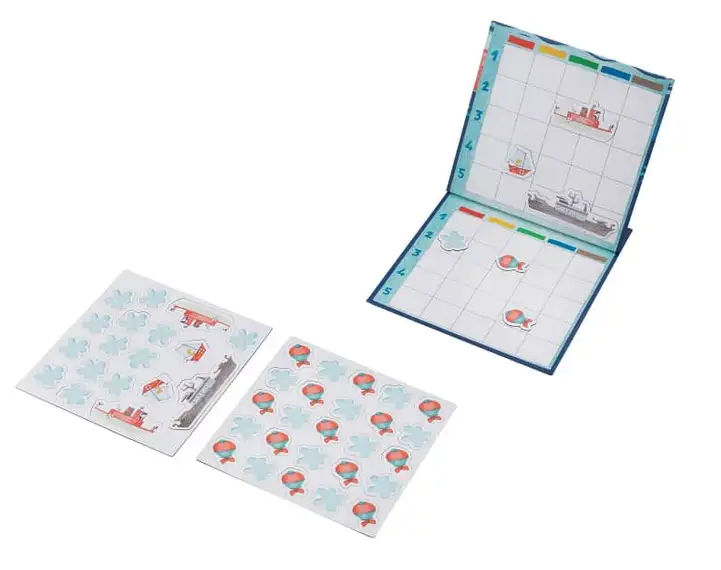 Moulin Roty Magnetic Board Game (Battle Ship)