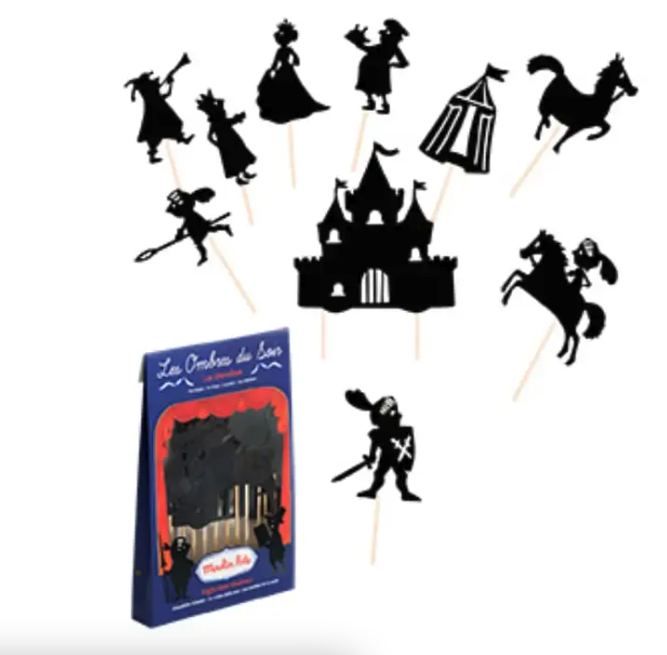 Moulin Roty Story Telling Shadow Puppet Set (Medieval)