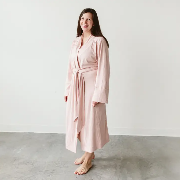 goumikids Viscose Organic Cotton Women's Robe (Rose)