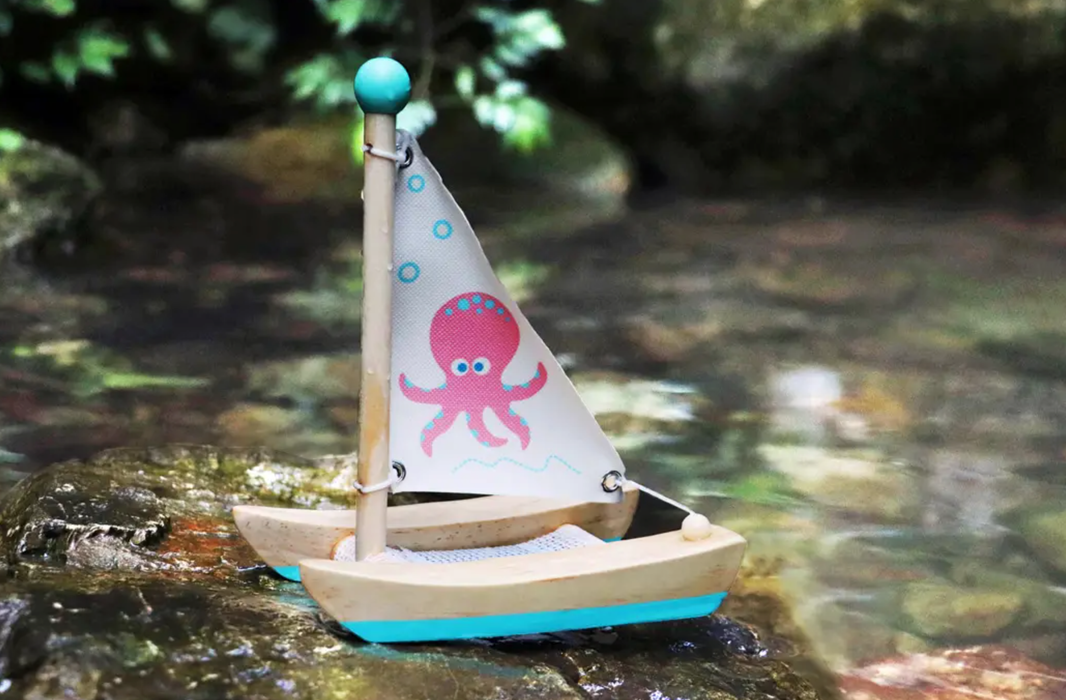 Small Foot Octopus Catamaran Water Toy