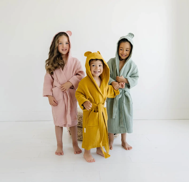 Natemia Organic Cotton Muslin Cover-Up / Robe