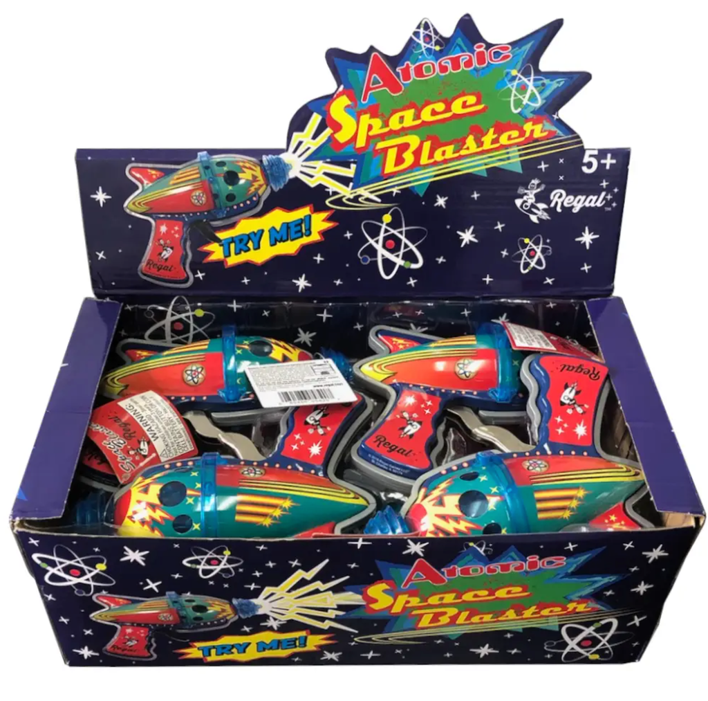 World's Smallest Space Guns - 12 Pack Mini Light Up Ray Blasters With Sounds