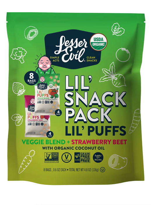 Lesser Evil Lil' Puff Multipack