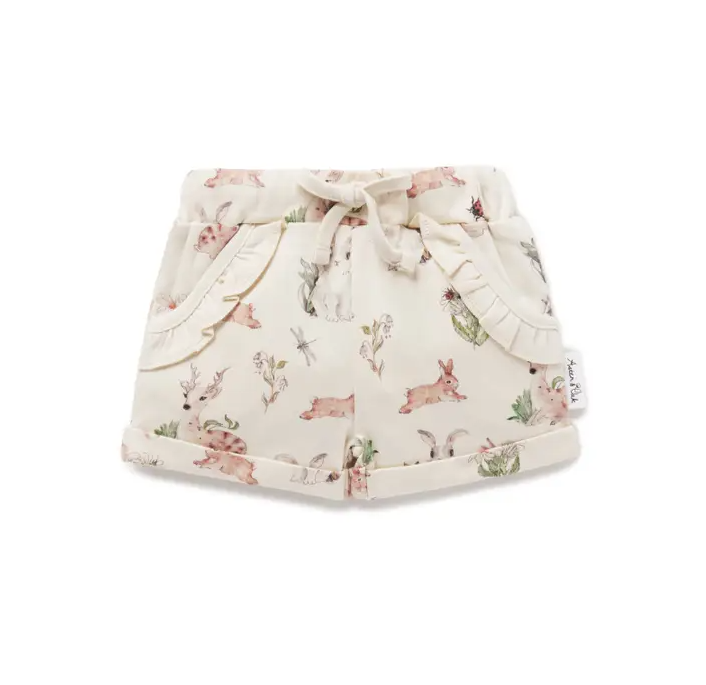 Aster & Oak Ruffle Shorts