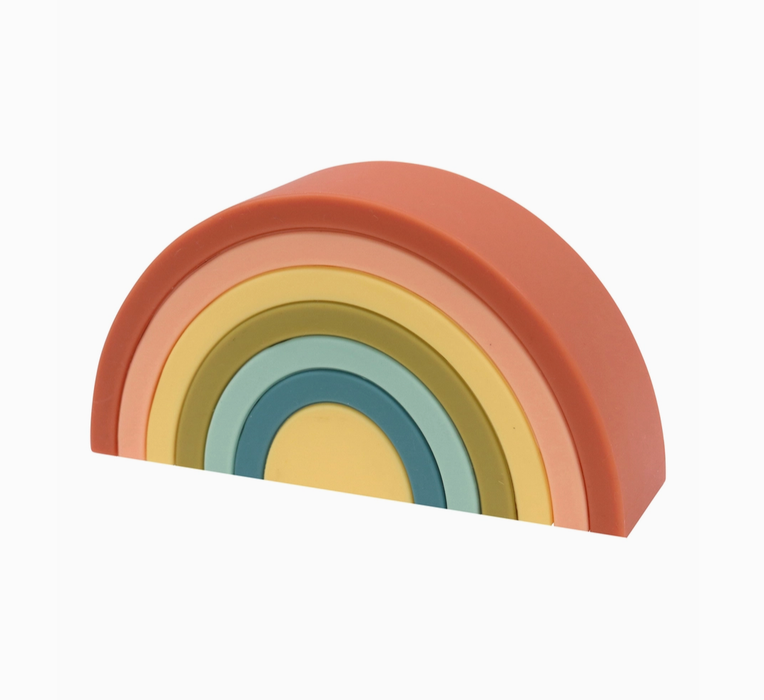 O.B. Designs Silicone Rainbow Stacker