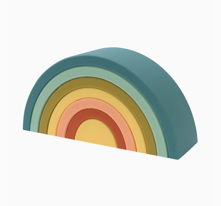 O.B. Designs Silicone Rainbow Stacker