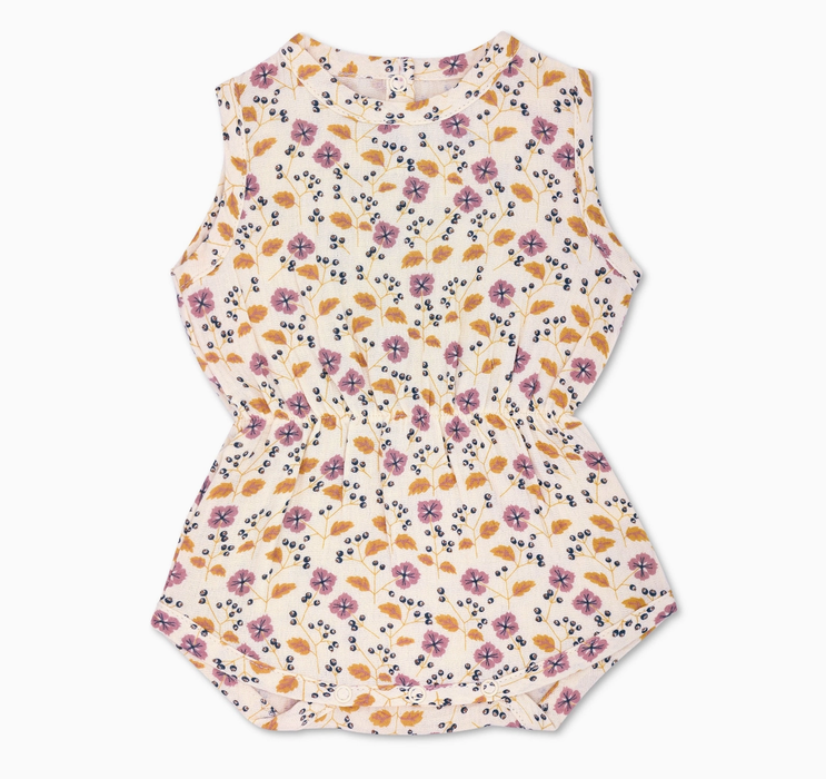 Pink Flower Muslin Shortall