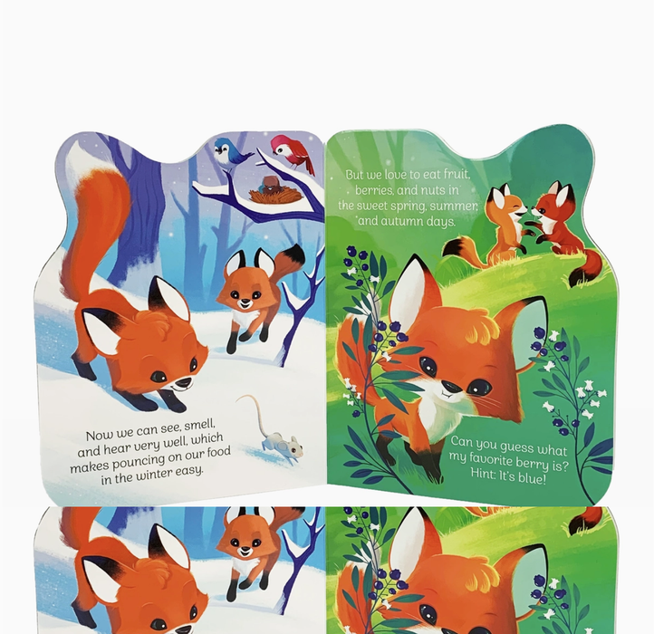 A Little Fox Shaped Board Book