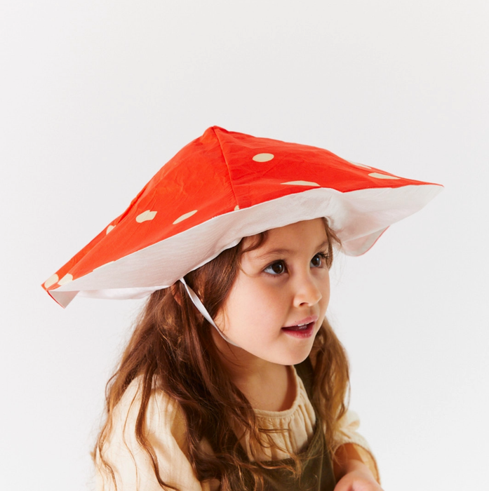 Sarah's Silks 100% Mulberry Silk Kids Mushroom Hat