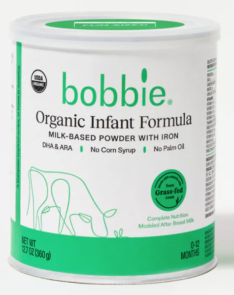 Bobbie Organic Infant Formula — Enlightened Baby