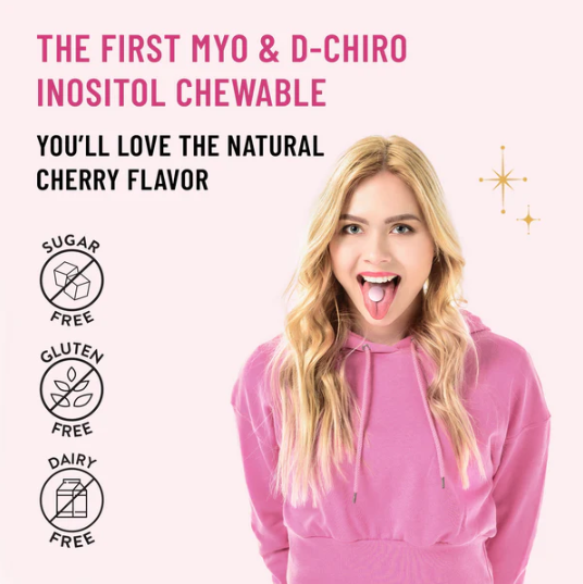 Legendairy Milk Myo and D-Chiro Inositol Chewable Tablets