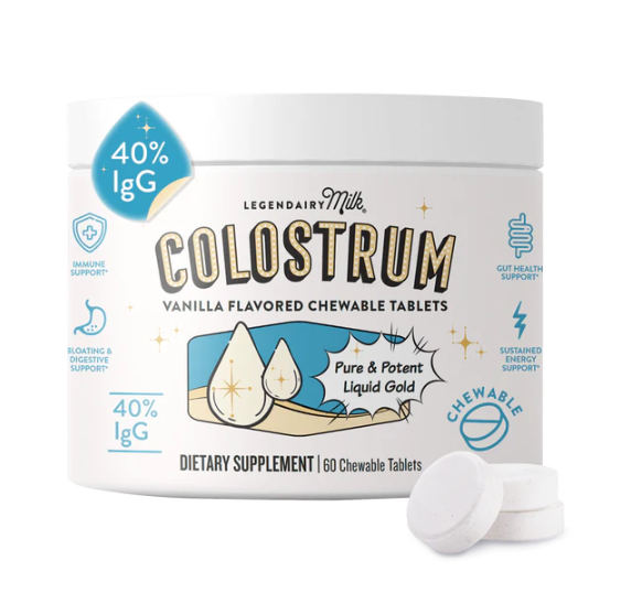 Legendairy Milk Colostrum Chewable Tablets - Vanilla