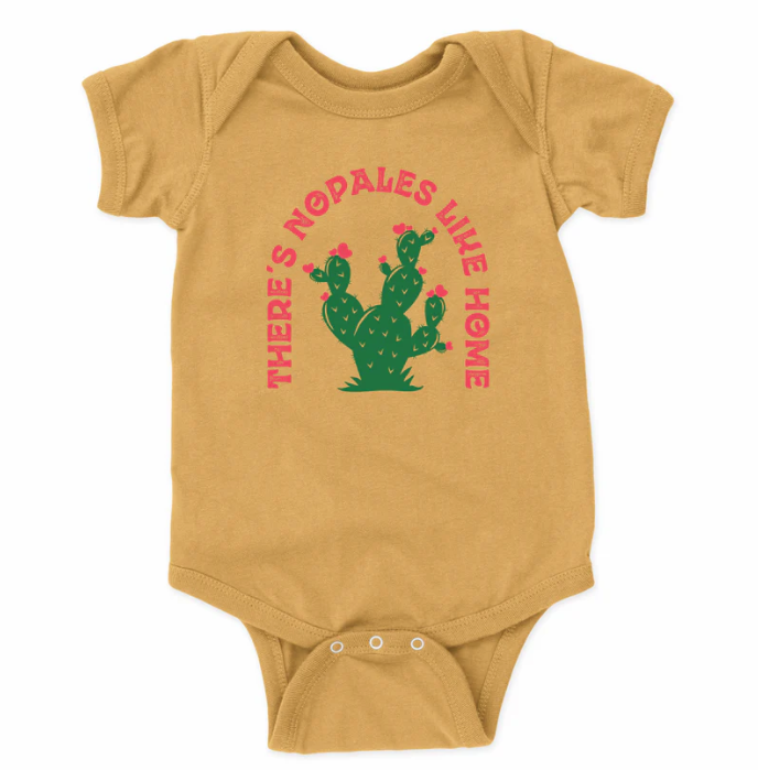 Que Rico 'There's Nopales Like Home' Infant Bodysuit