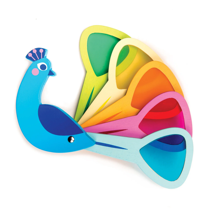 Tender Leaf Toys Peacock Colors