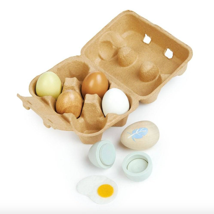 Tender Leaf Toys Wooden Eggs Set