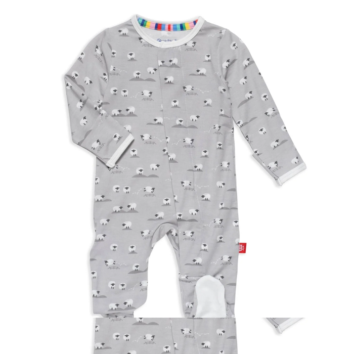 Magnetic Me Footie Baa Baa Baby - Grey