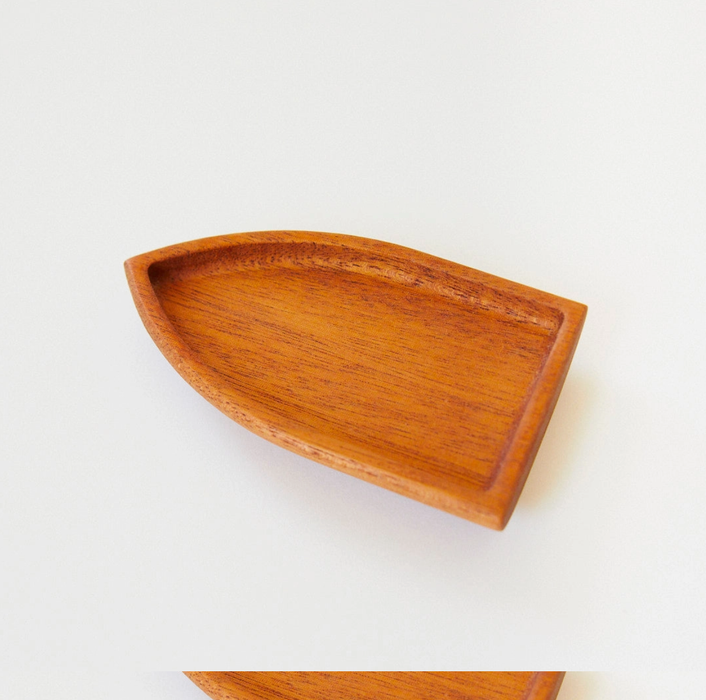 Sarah's Silks Wooden Boat