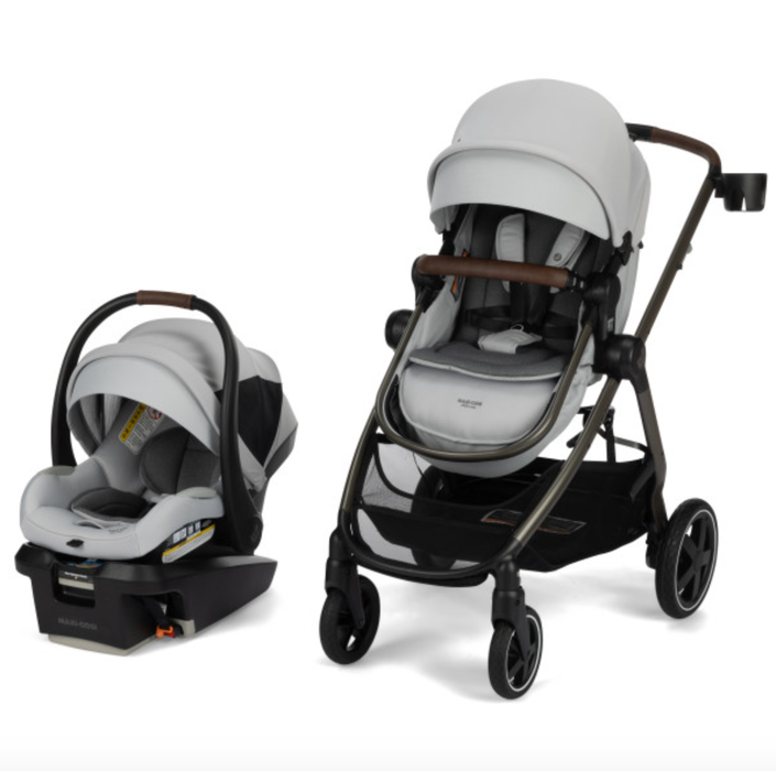 Maxi-Cosi Zelia 2 Luxe+ Travel System - Arctic Frost