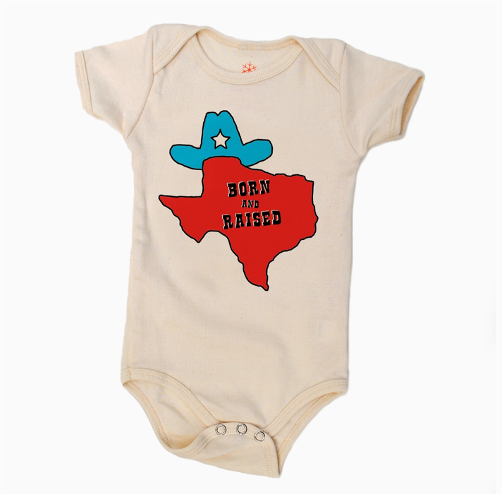 orangeheat Baby Organic Onesie - Born & Raised