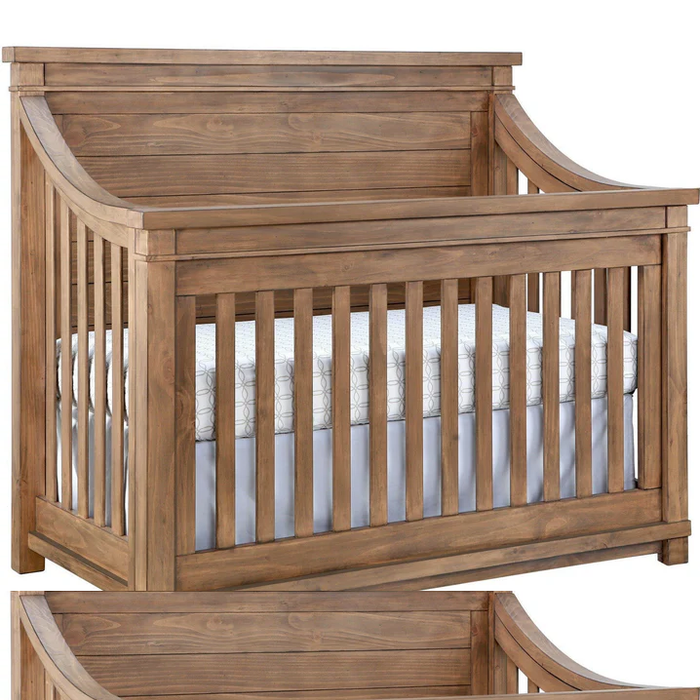 Appleseed Rowan 4-in-1 Flat Top Convertible Crib