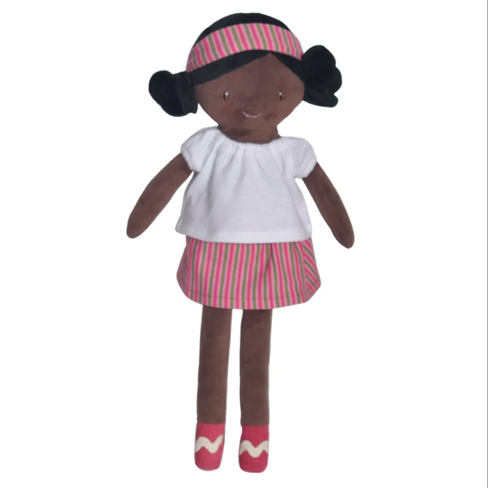 Tikiri Toys Amy Doll with Black Hair