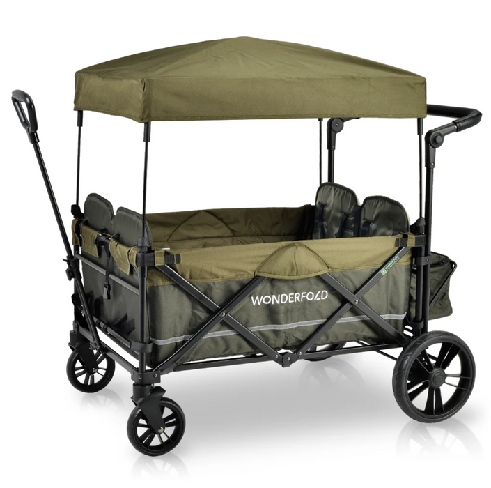 WonderFold X4 Pull/Push Quad Stroller Wagon