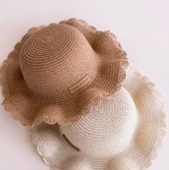 Babe Basics Baby Straw Sun Hat