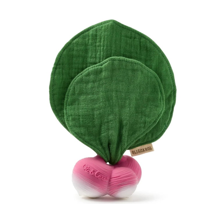 Oli & Carol Ramona the Radish Mini Doudou Teether