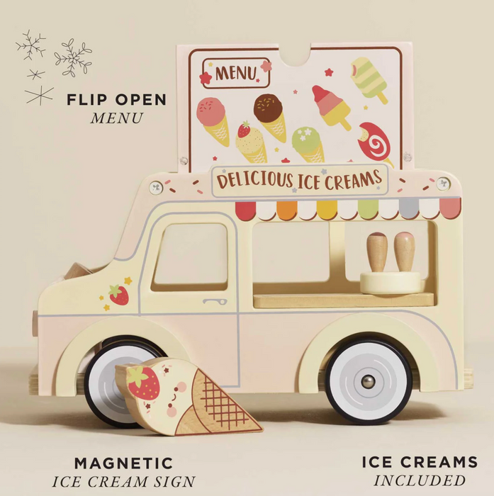 Le Toy Van Wooden Ice Cream Van