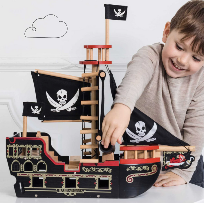 Le Toy Van Barborossa Pirate Ship