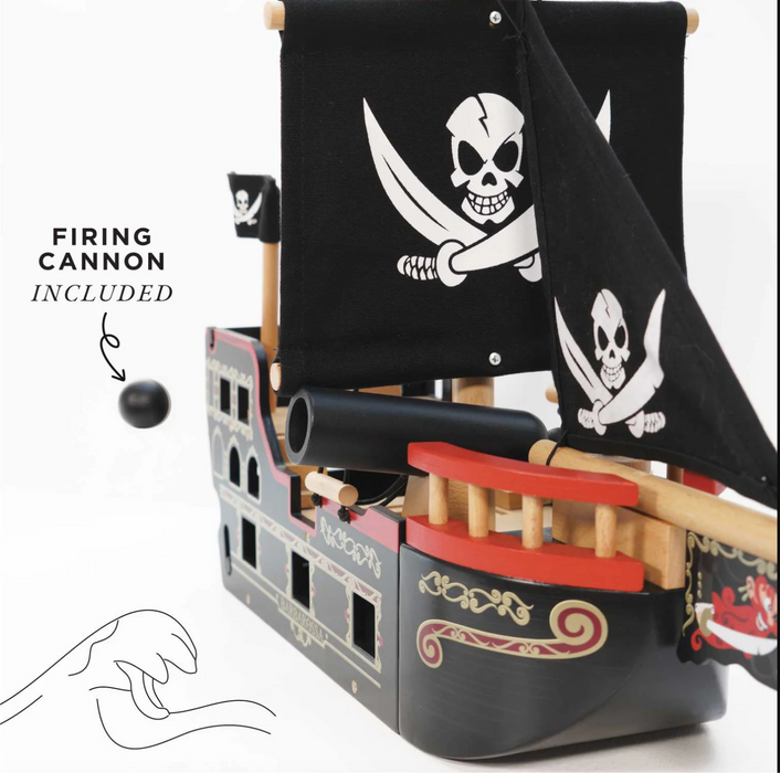 Le Toy Van Barborossa Pirate Ship