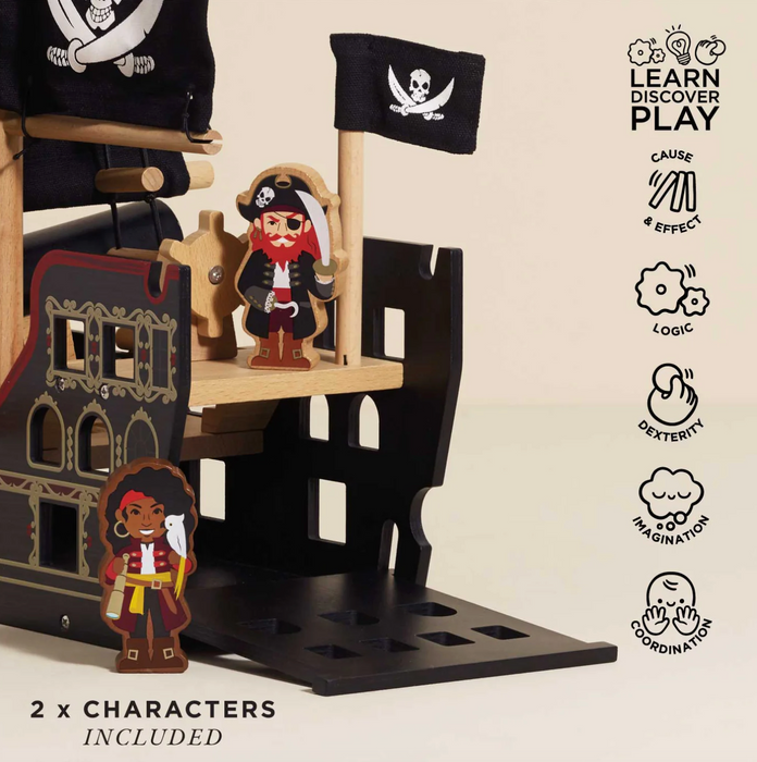 Le Toy Van Barborossa Pirate Ship