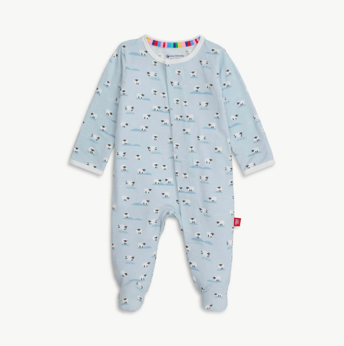 Magnetic Me Footie Baa Baa Baby - Blue