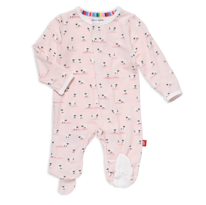 Magnetic Me Footie Baa Baa Baby - Pink