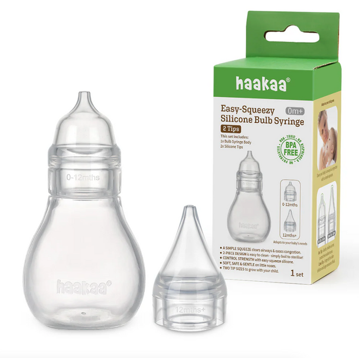 Haakaa Easy-Squeezy Silicone Bulb Syringe