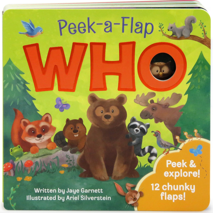 Who Interactive Peek-a-Flap Board Book