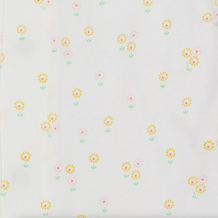 Magnetic Me Organic Cotton Footie with Ruffle: Evangeline