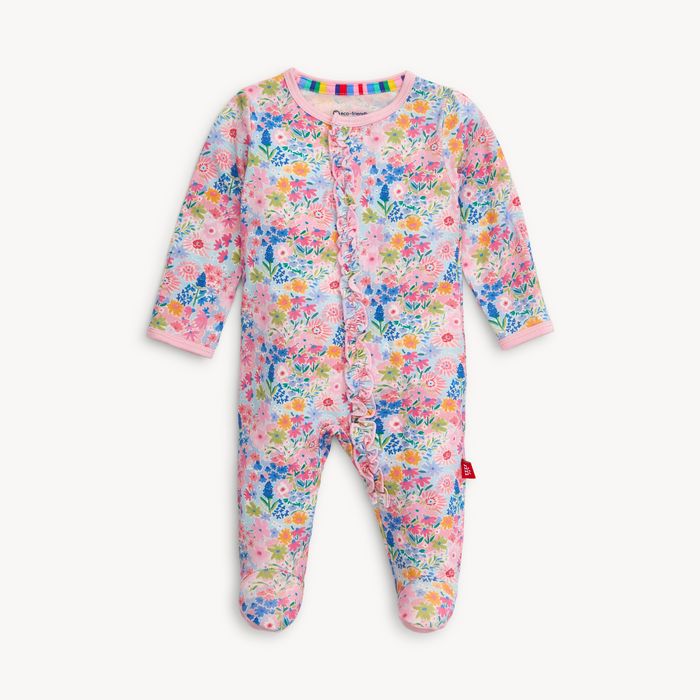 Magnetic Me Modal Footie with Ruffles: Lily