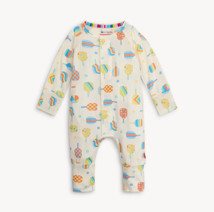 Magnetic Me Modal Convertible Grow with Me Coverall: Perfect Pickle Paddles