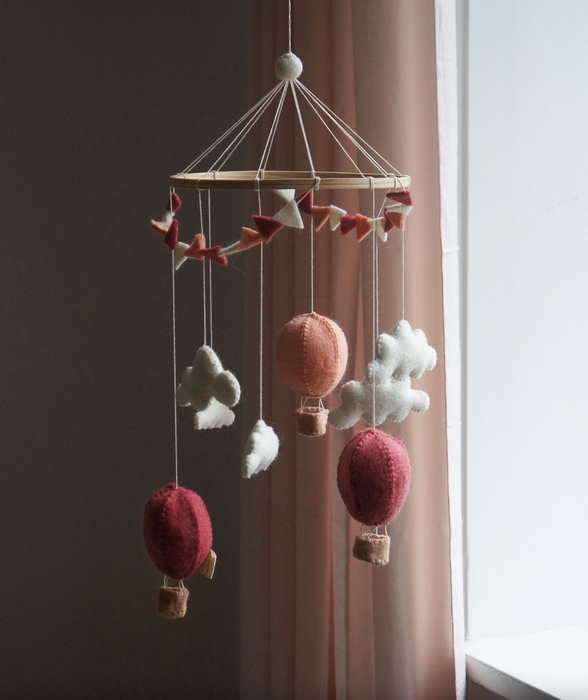 Gamcha Mobile (Air Balloons - Coral)