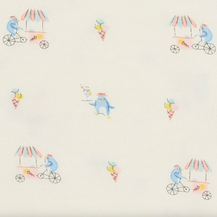 Magnetic Me Modal Footie with Ruffles: Penguin Pints