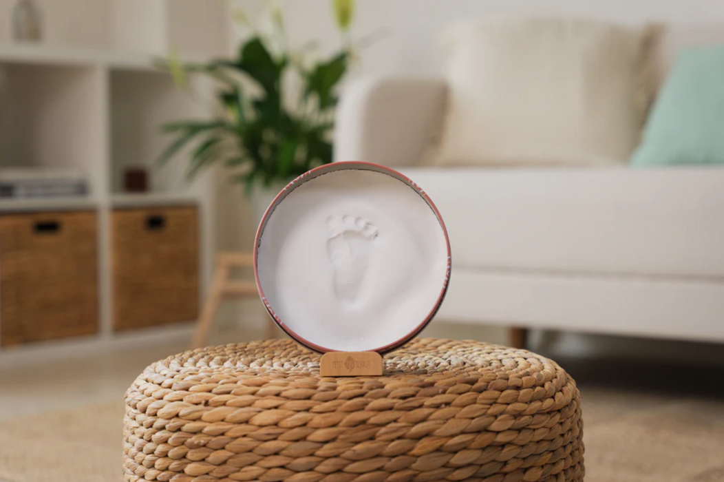 Petit Artichaut Baby Box Round - Rainbow Terracotta