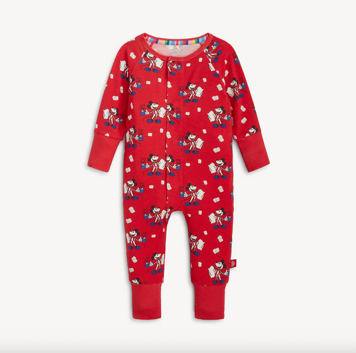 Magnetic Me Convertible Coverall: Red Cocoa Club